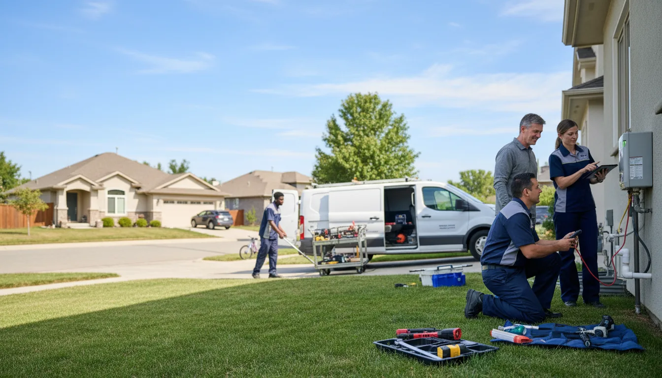 Tankless water heater service in Loomis, CA